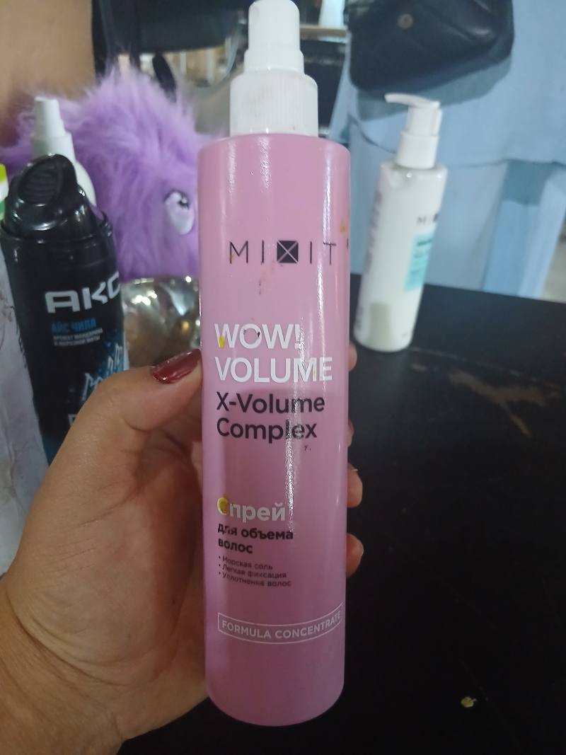 Спрей для объема волос MIXIT WOW! VOLUME X-Volume Complex