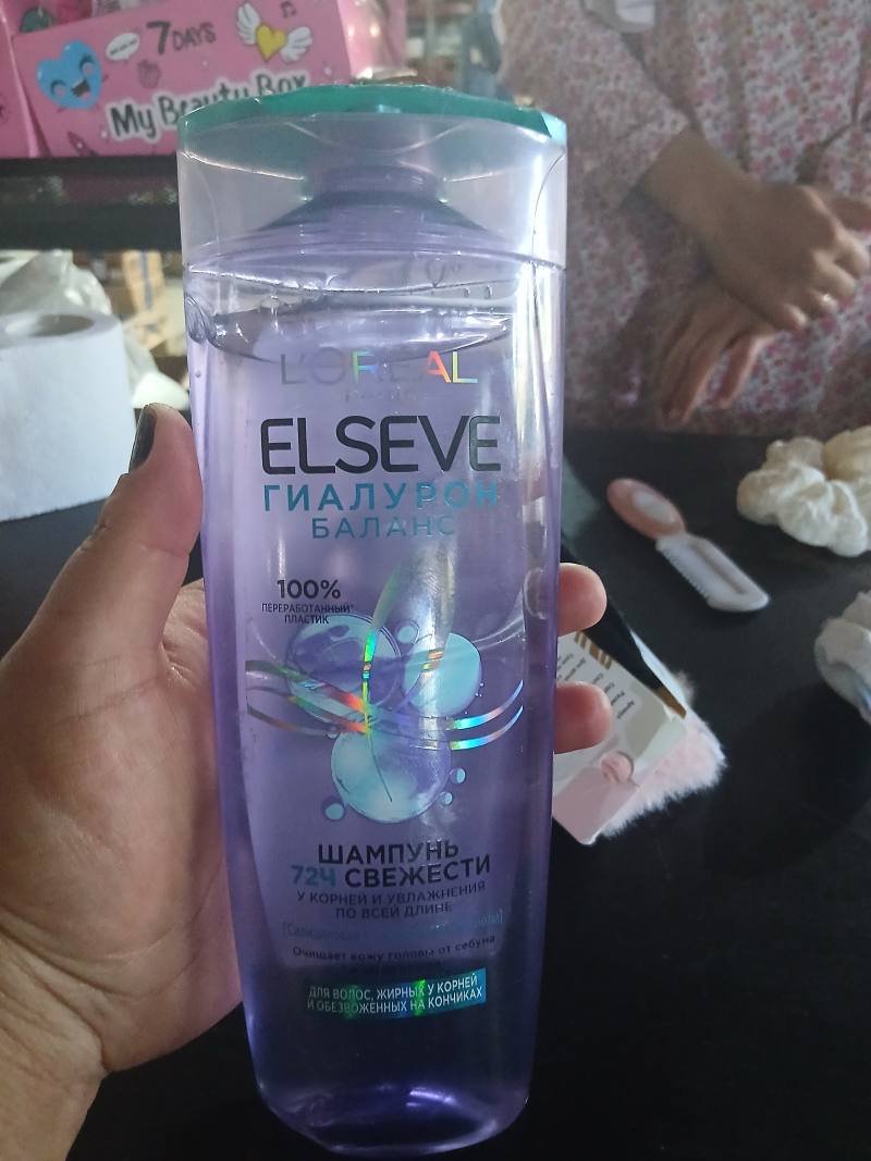 L'OREAL ELSEVE Шампунь Гиалурон Баланс 72Ч Свежести