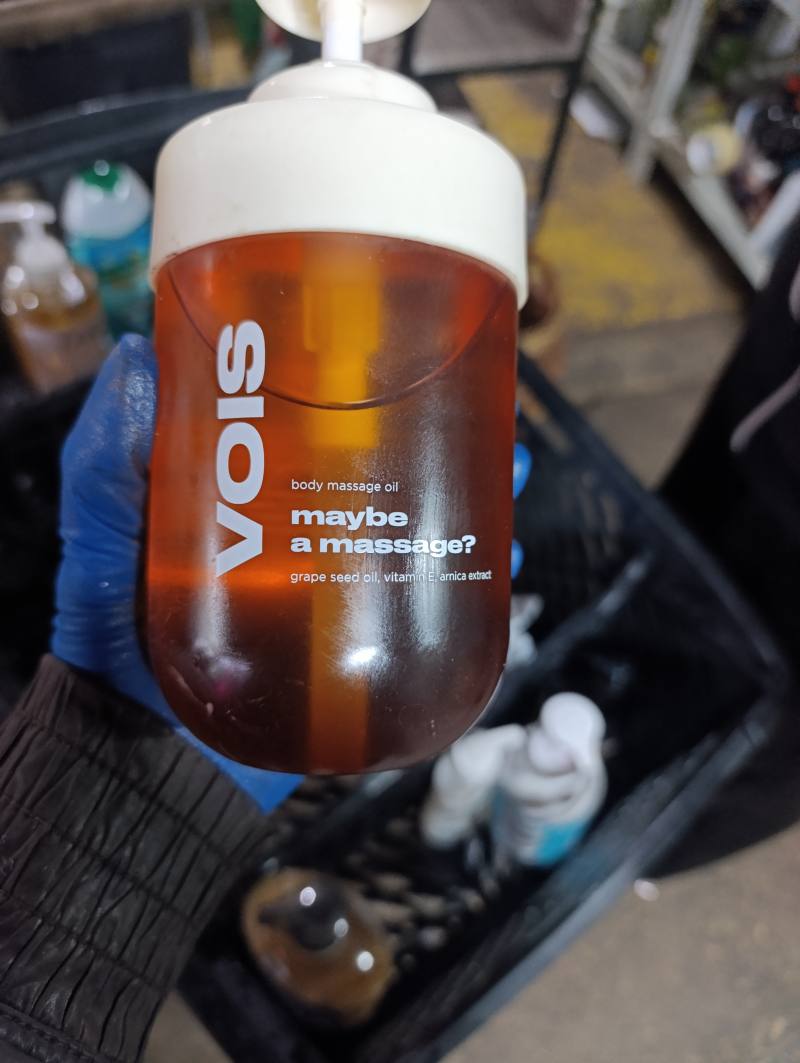 VOIS body massage oil maybe a massage?