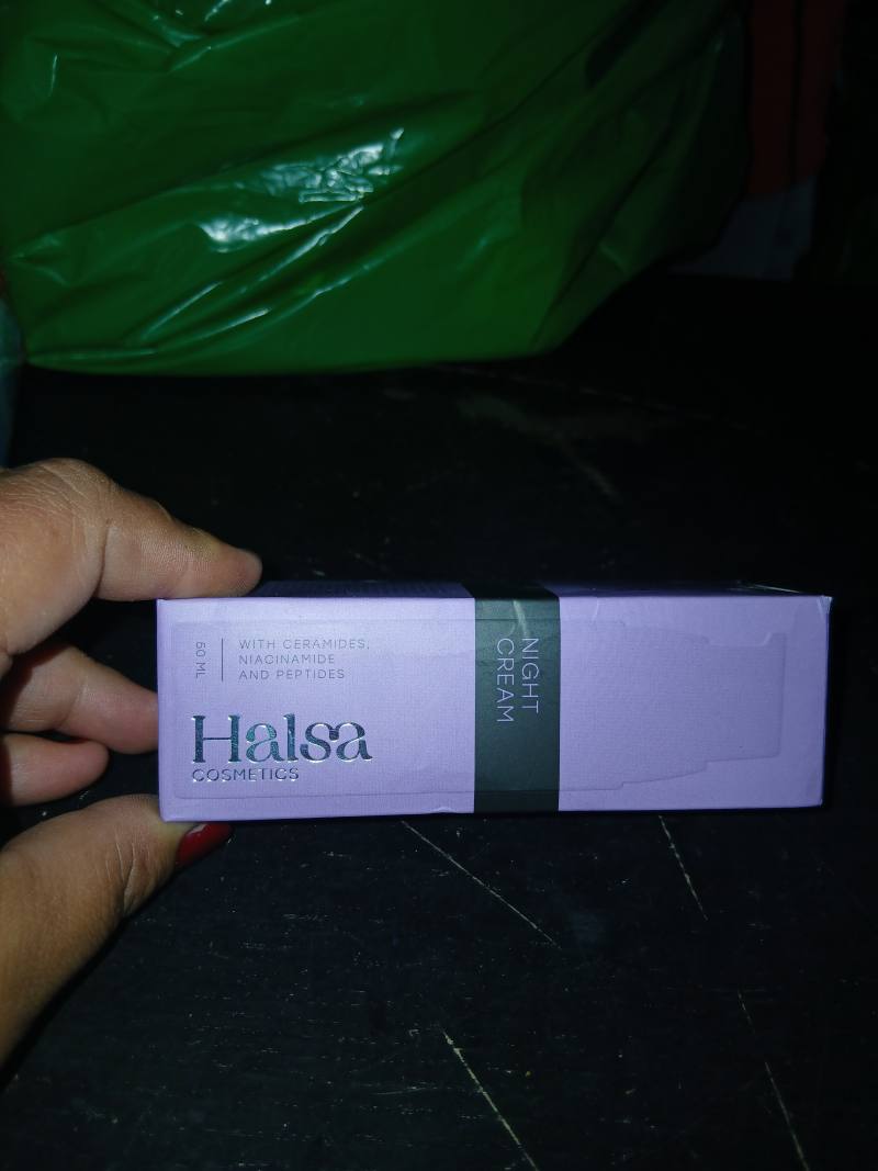 Night Cream with Ceramides, Niacinamide and Peptides