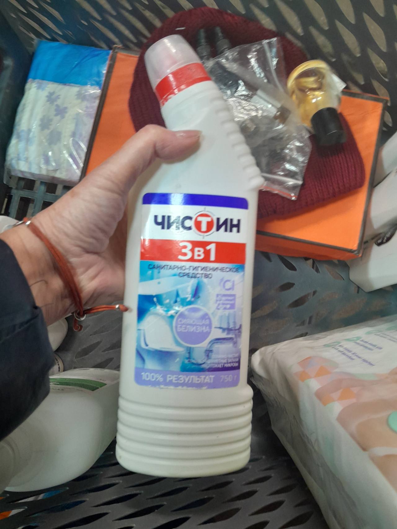 Чистин 3 в 1, чистящее средство, 750 г
