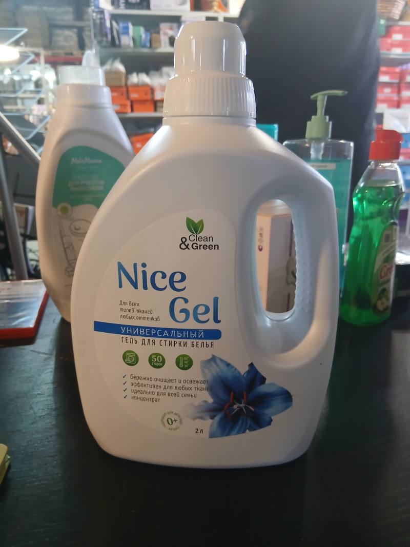 Nice Gel универсальный гель для стирки белья