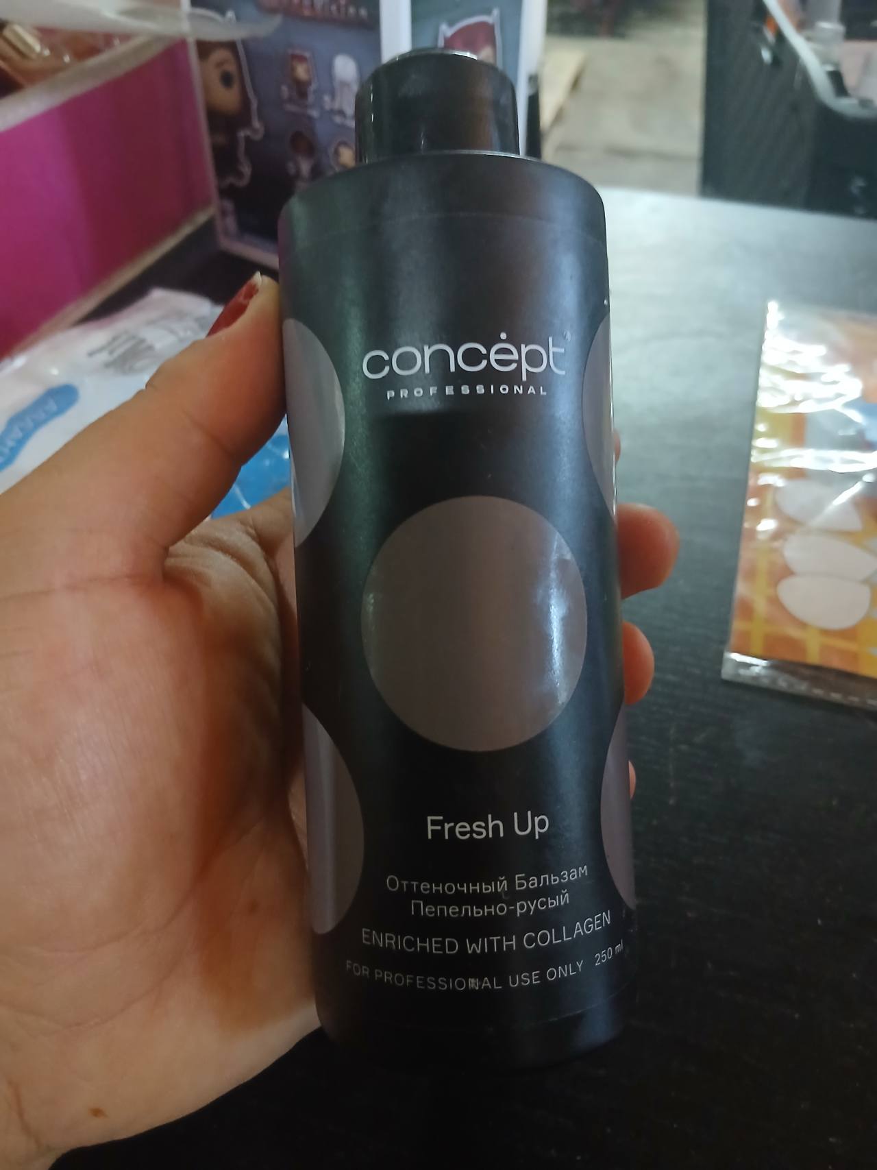 Concept Professional Fresh Up Оттеночный Бальзам Пепельно-русый