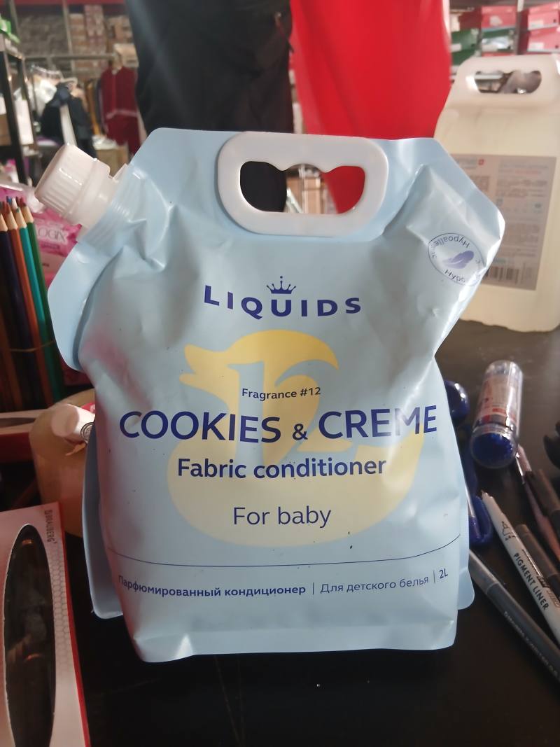 LIQUIDS Cookies & Creme парфюмированный кондиционер для детского белья