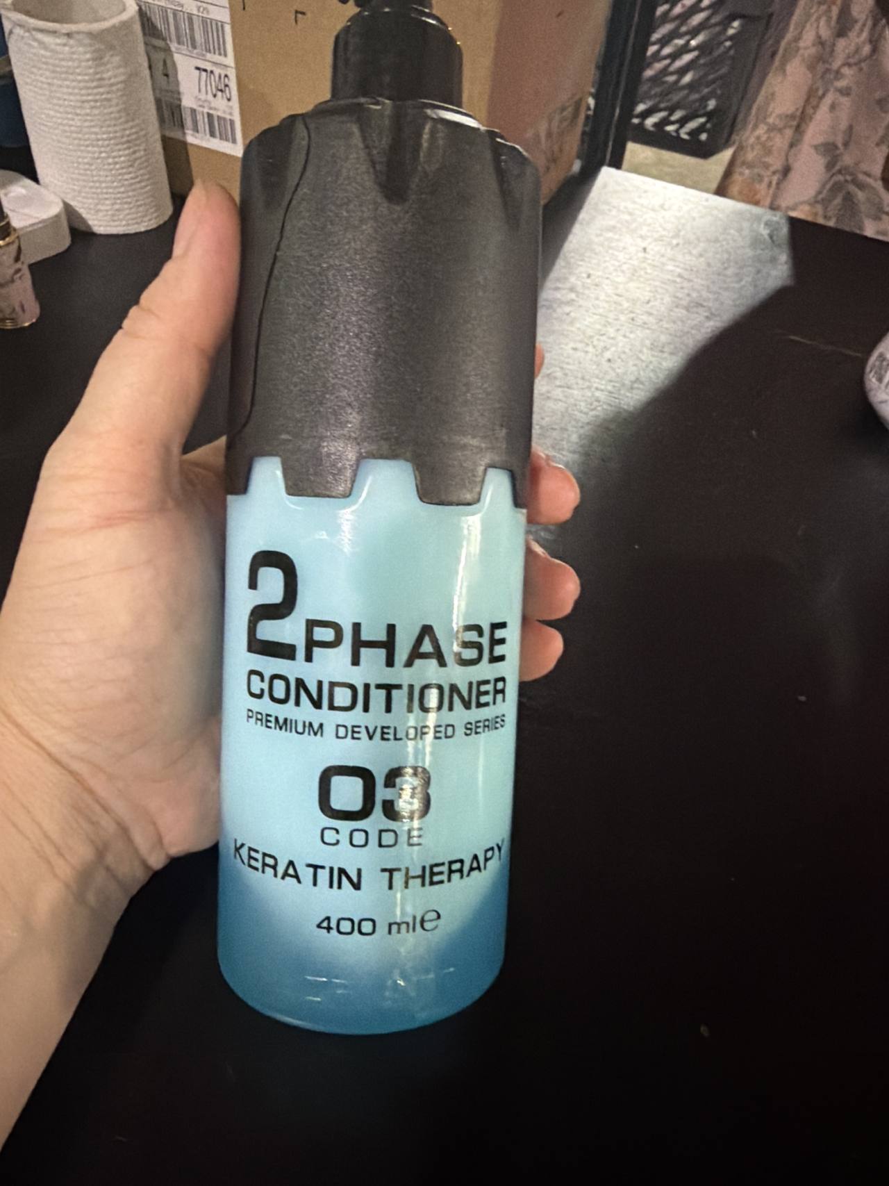 2 PHASE CONDITIONER PREMIUM DEVELOPED SERIES 03 CODE KERATIN THERAPY