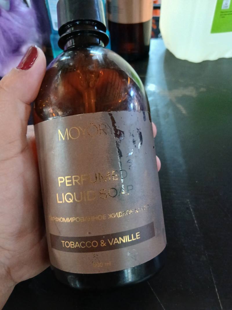 Парфюмированное жидкое мыло Tobacco & Vanille