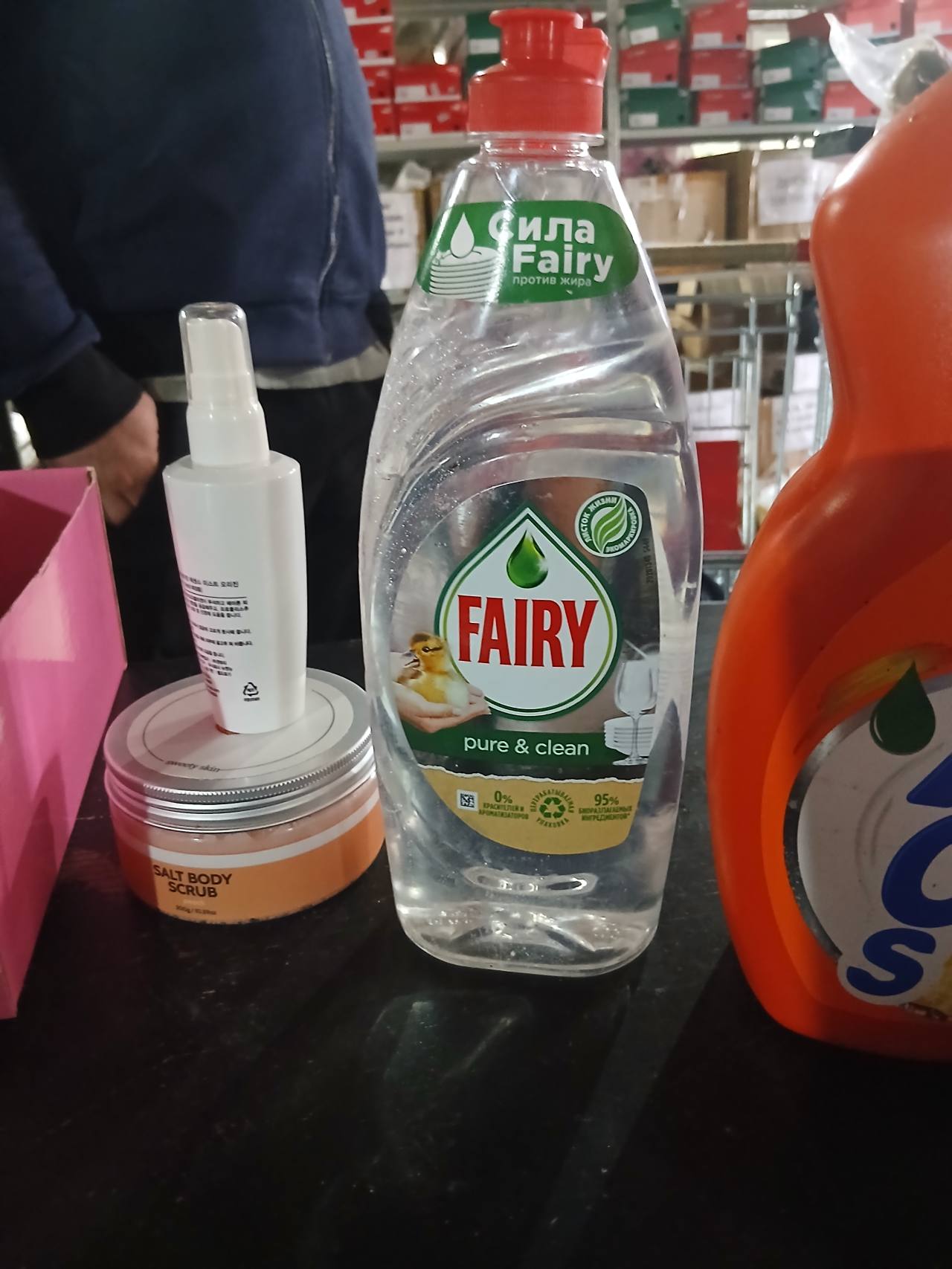 Fairy Pure & Clean против жира