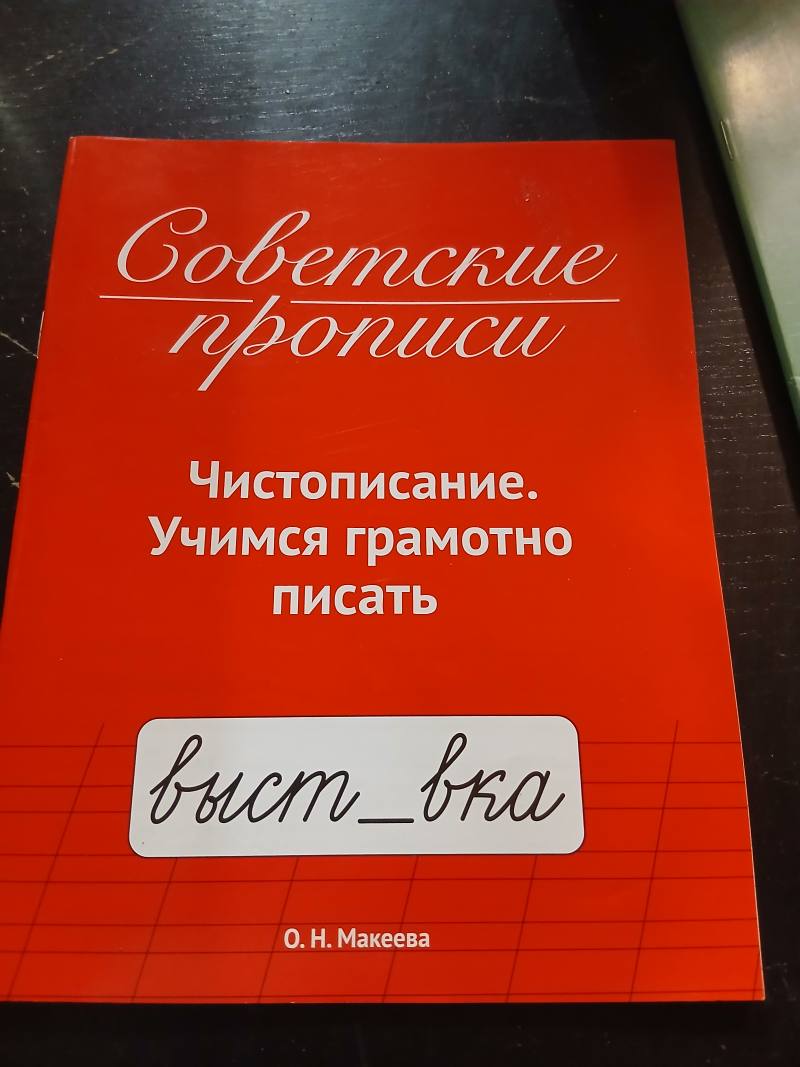 Чистописание. Учимся грамотно писать