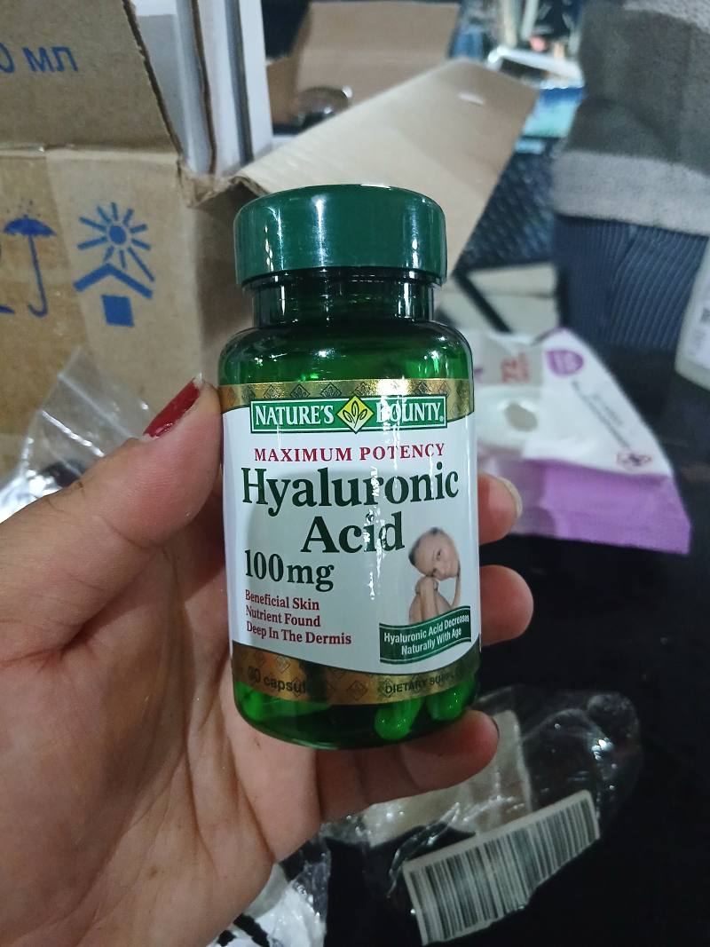 Nature's Bounty Hyaluronic Acid 100mg