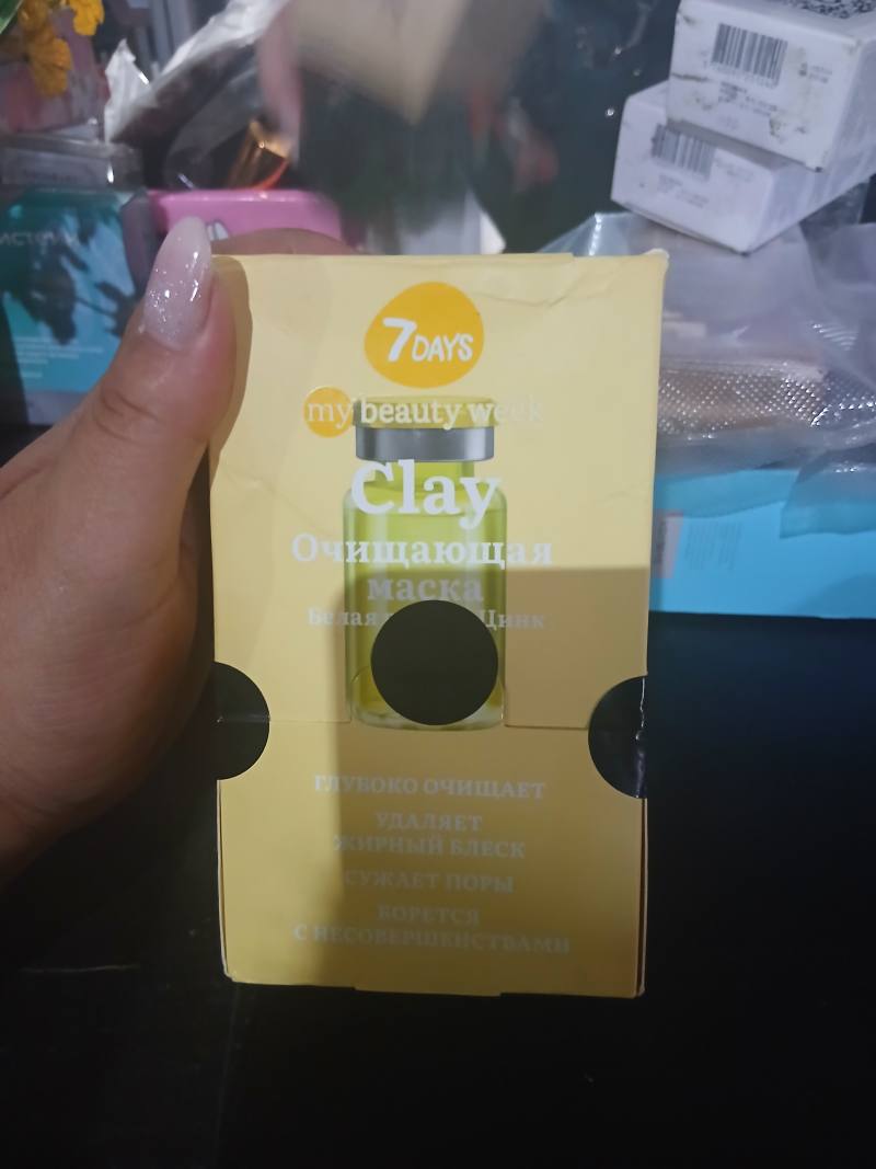 7 DAYS my beauty week Clay Очищающая маска