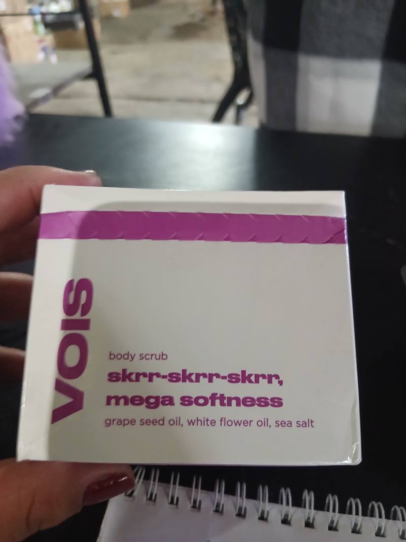 Скраб для тела VOIS Skrr-Skrr-Skrr Mega Softness