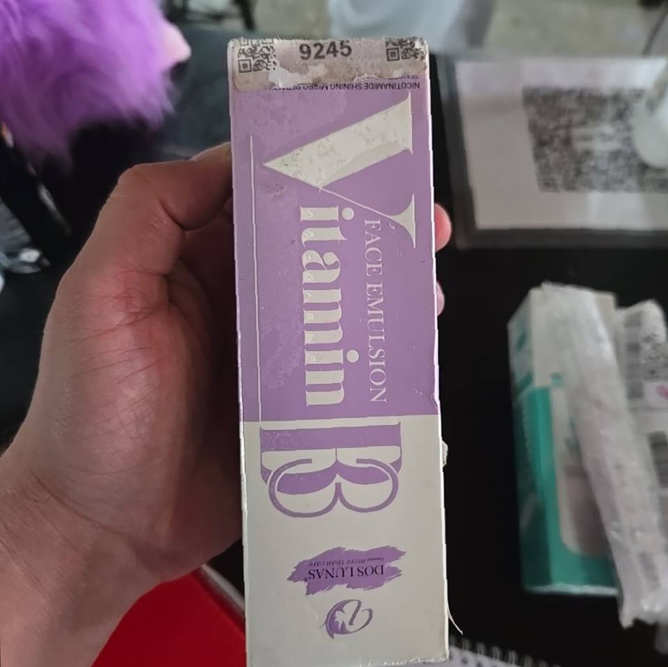 Face Emulsion Vitamin B