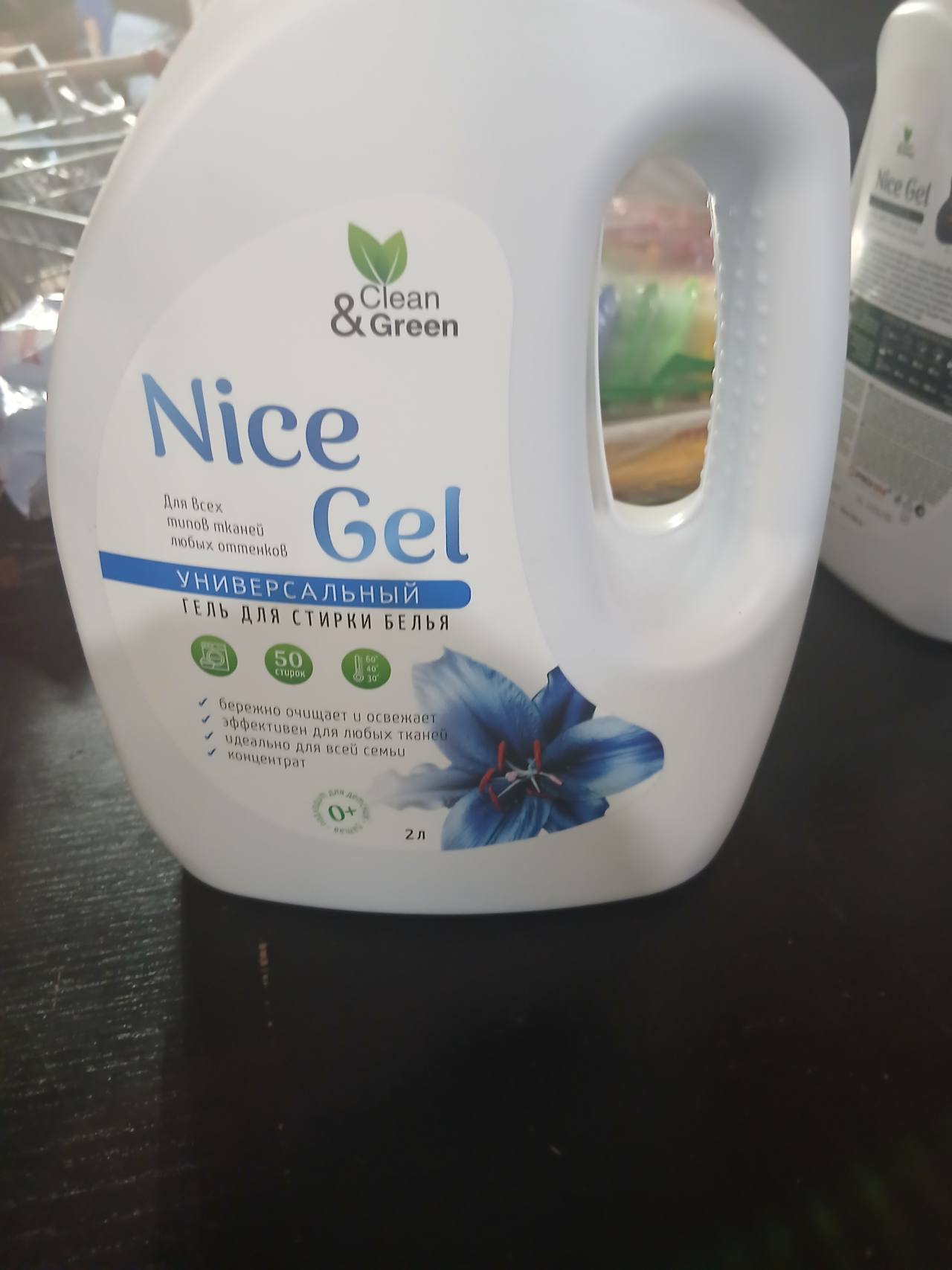 Clean & Green Nice Gel Универсальный гель для стирки белья