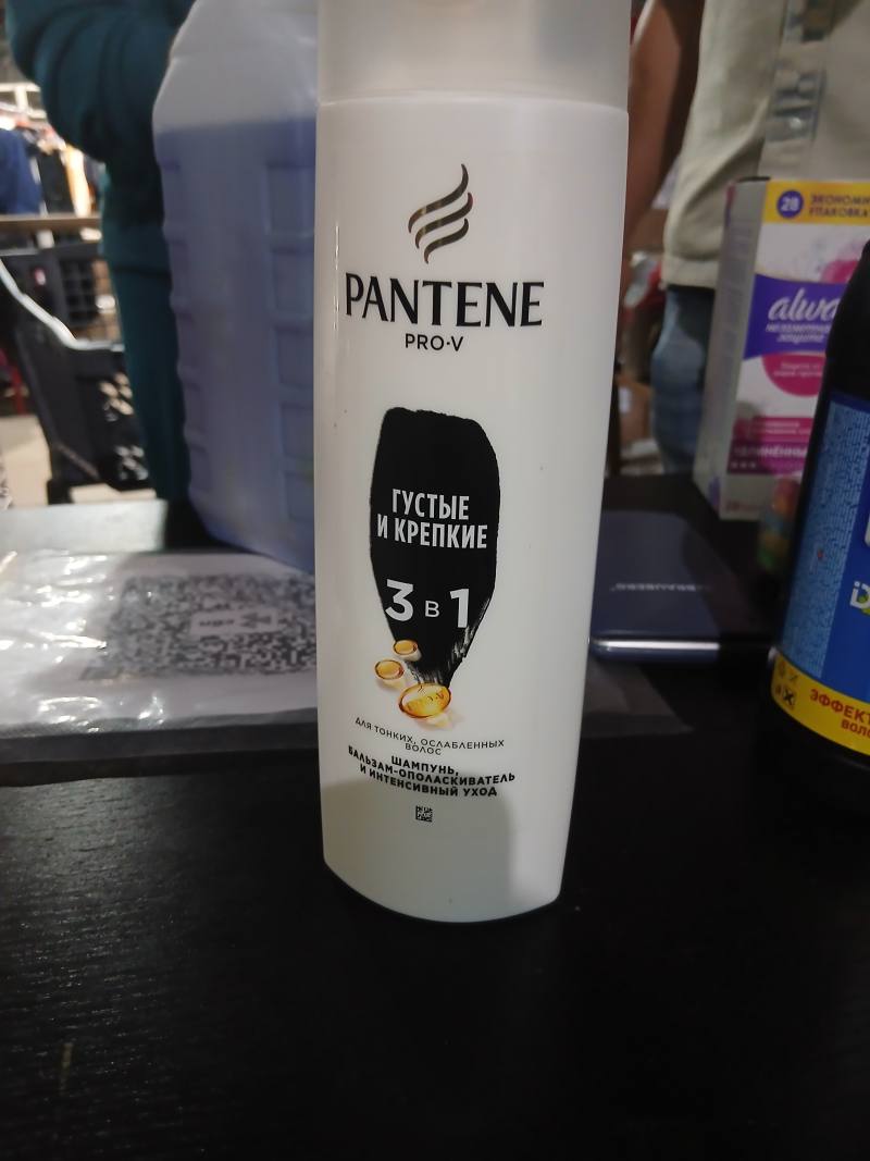 Pantene Pro-V Густые и крепкие 3 в 1 шампунь-бальзам-ополаскиватель