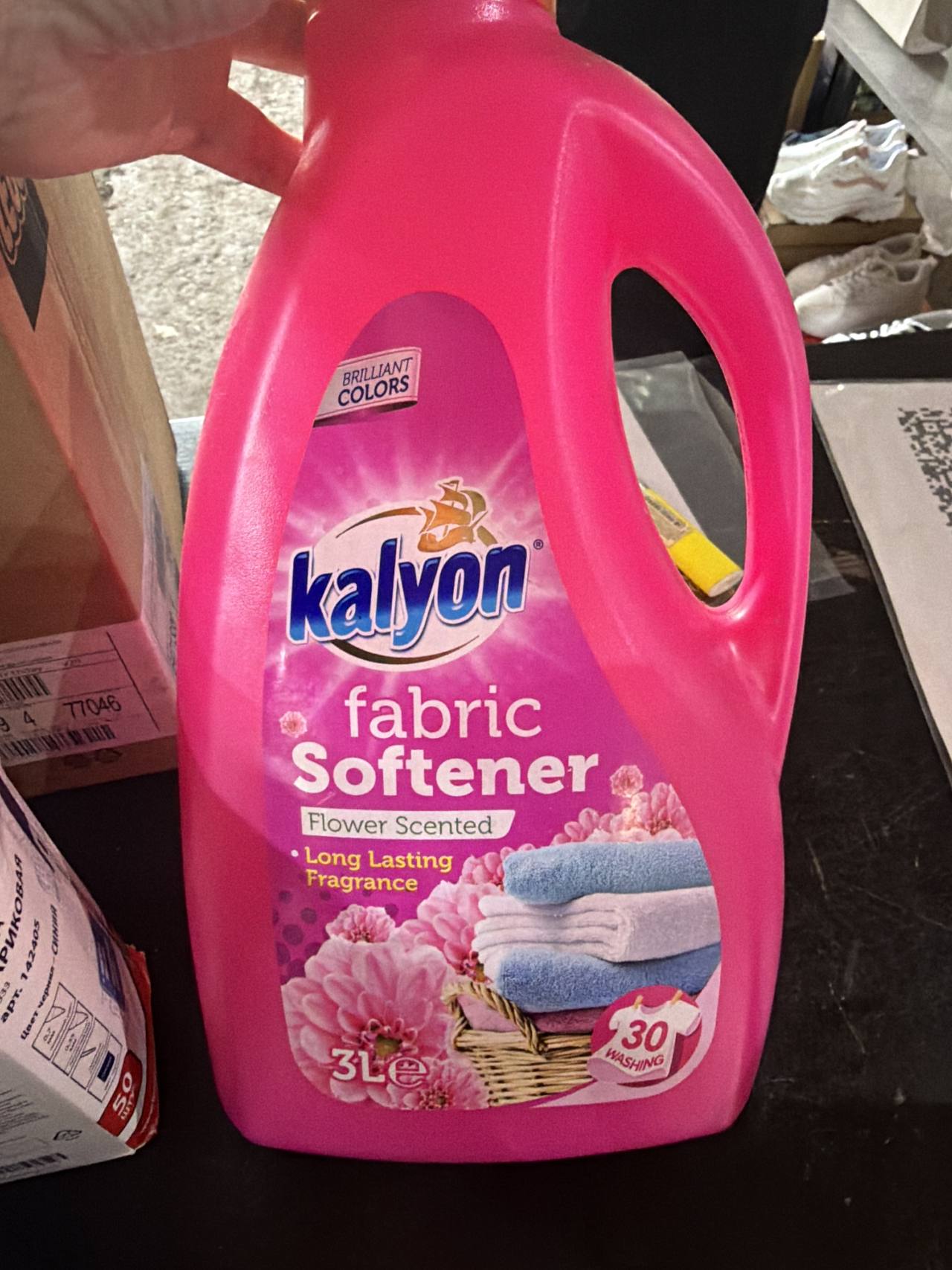 Kalyon Fabric Softener Flower Scented Long Lasting Fragrance 3L