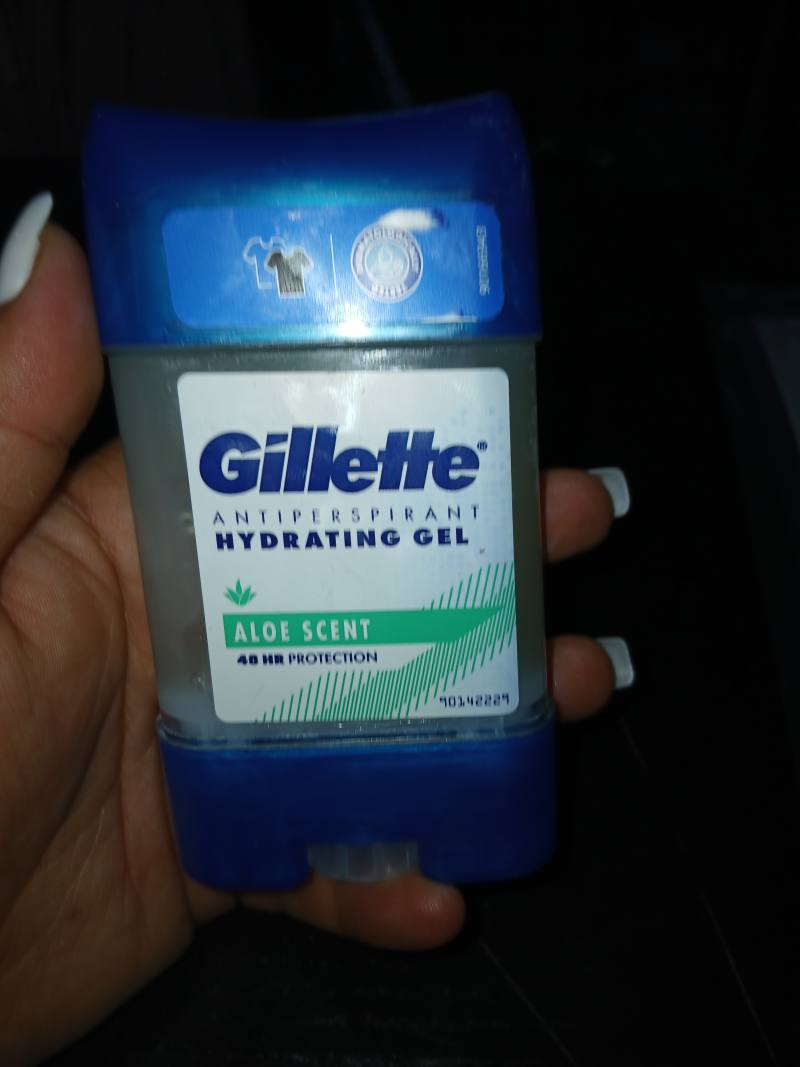 Gillette Antiperspirant Hydrating Gel Aloe Scent