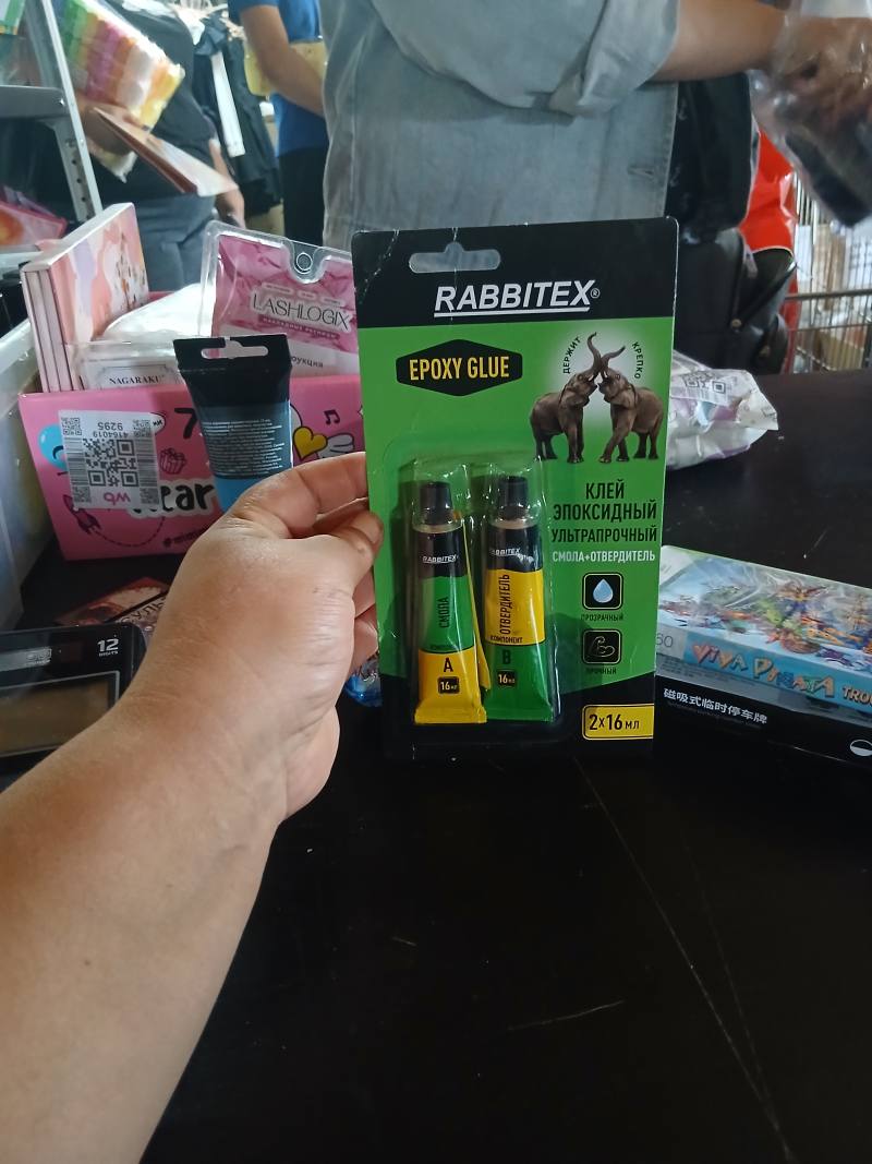 RABBITEX EPOXY GLUE клей эпоксидный ультрапрочный