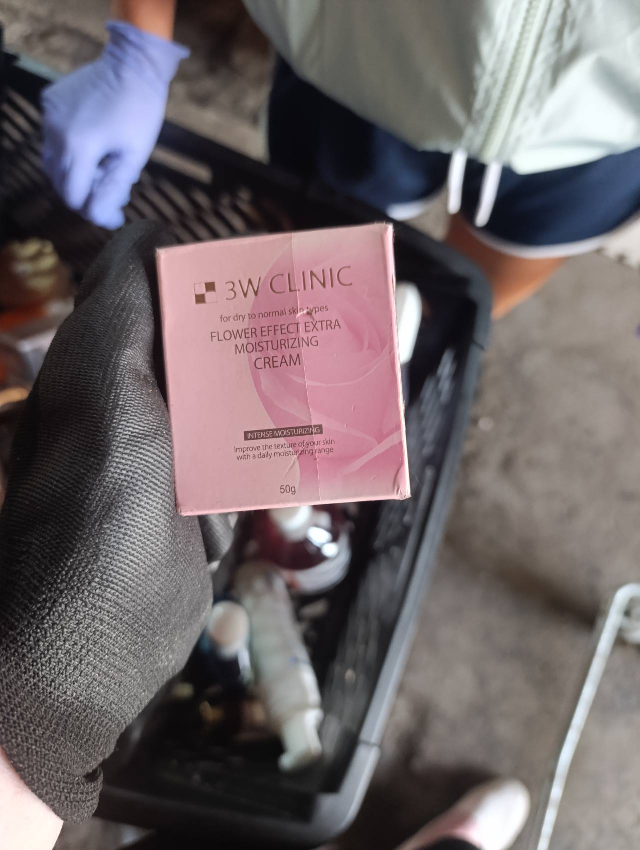 3W CLINIC Flower Effect Extra Moisturizing Cream