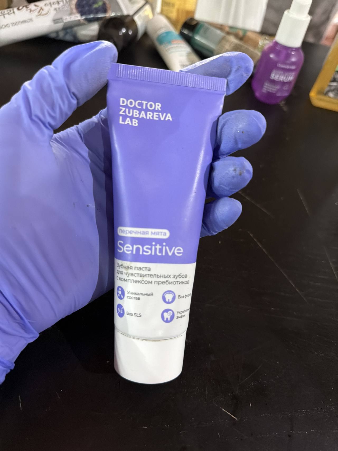 Зубная паста Doctor Zubareva Lab Sensitive перечная мята