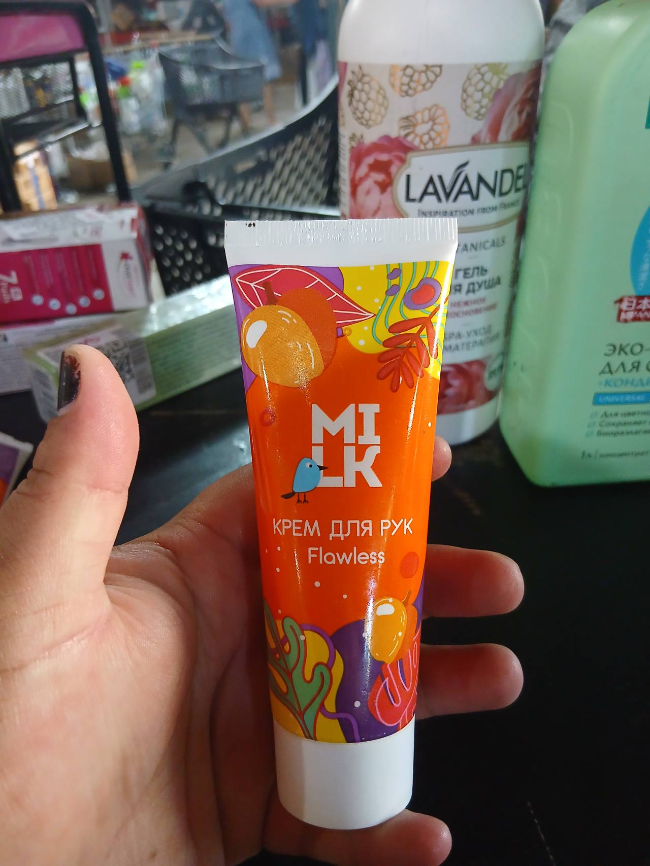 MI LK Крем для рук Flawless