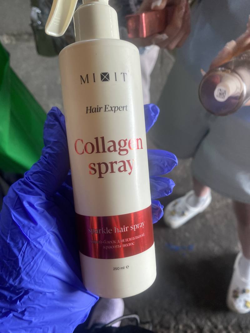 Collagen spray Sparkle hair spray