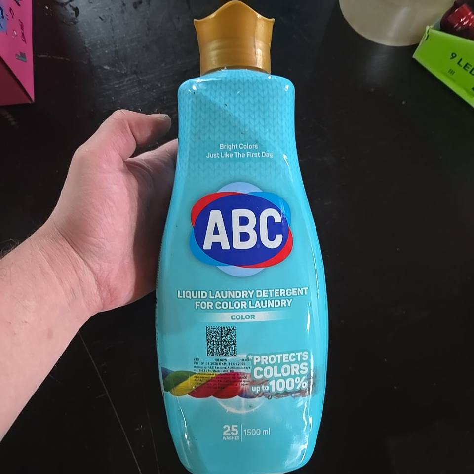 Жидкое средство для стирки цветного белья ABC Color