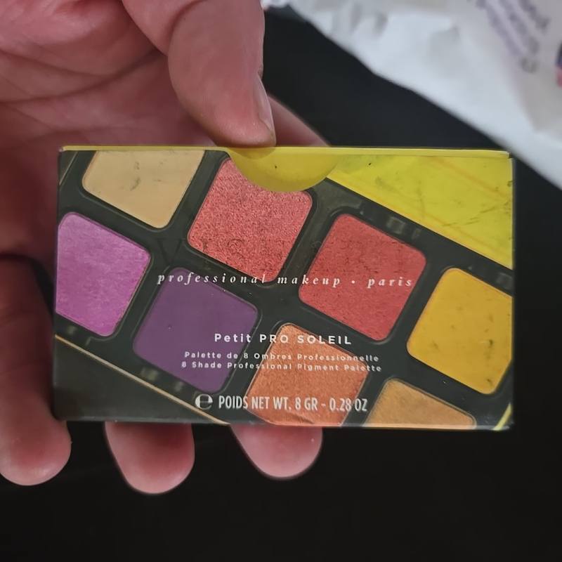 Petit PRO SOLEIL 8 Shade Professional Pigment Palette