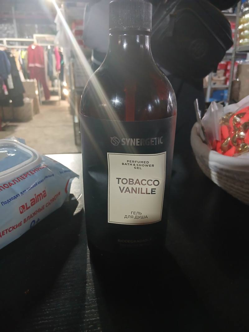 Synergetic Tobacco Vanille парфюмированный гель для душа