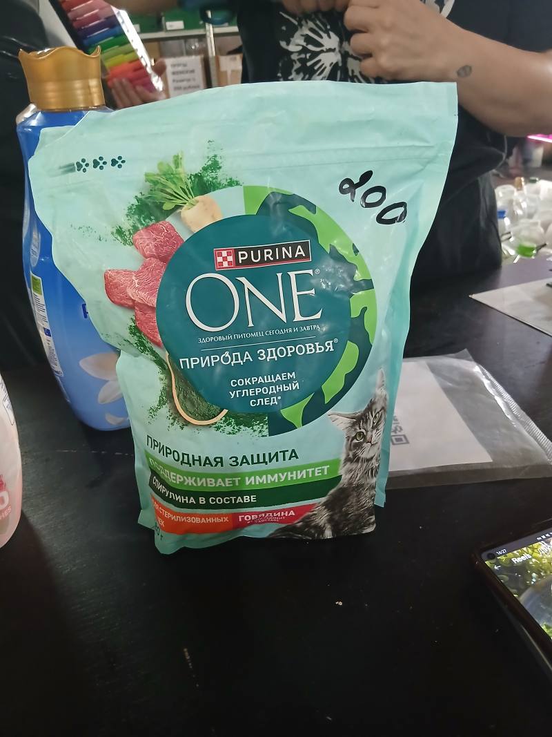 Purina ONE Природа Здоровья с говядиной