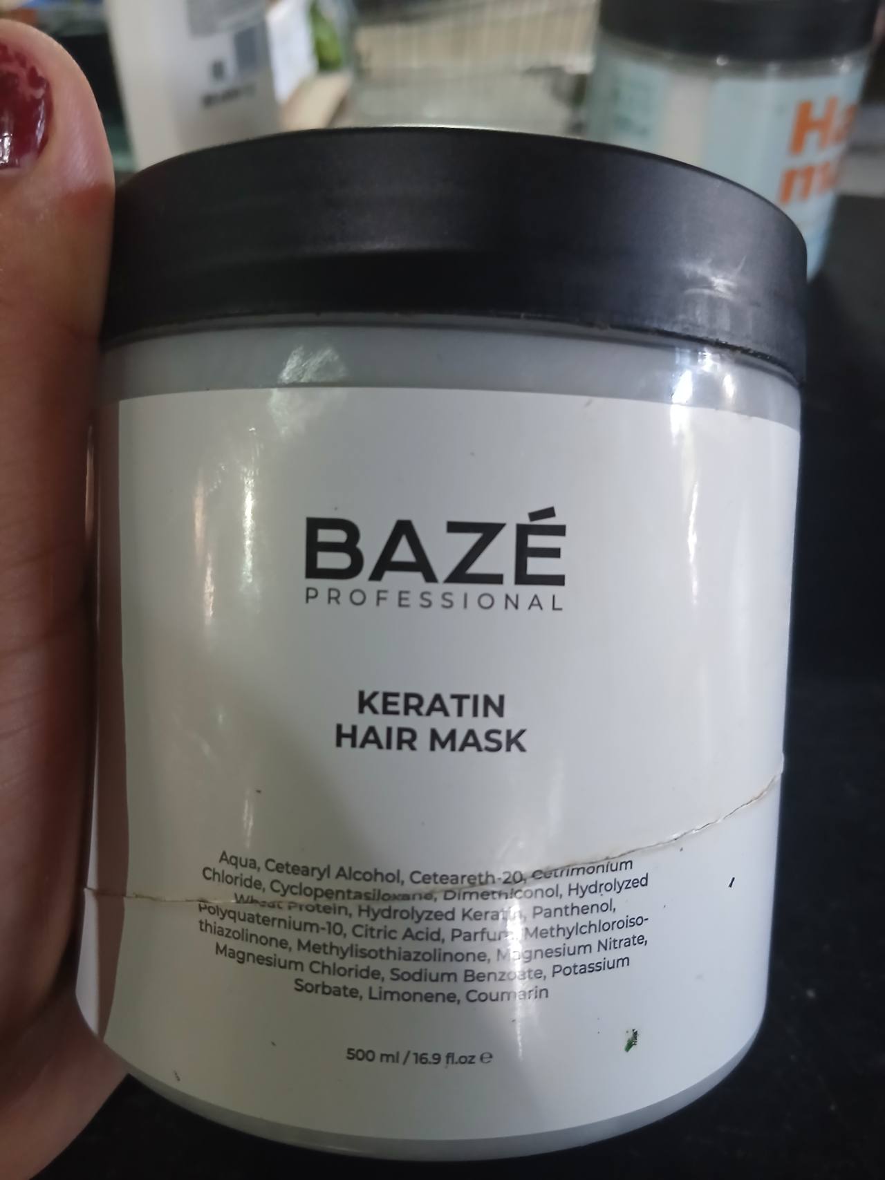 BAZÉ PROFESSIONAL KERATIN HAIR MASK