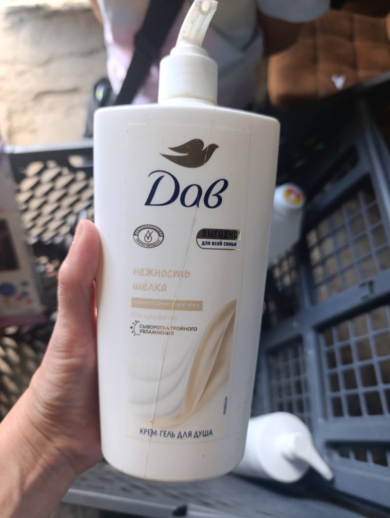 Крем-гель для душа Dove Нежность шелка