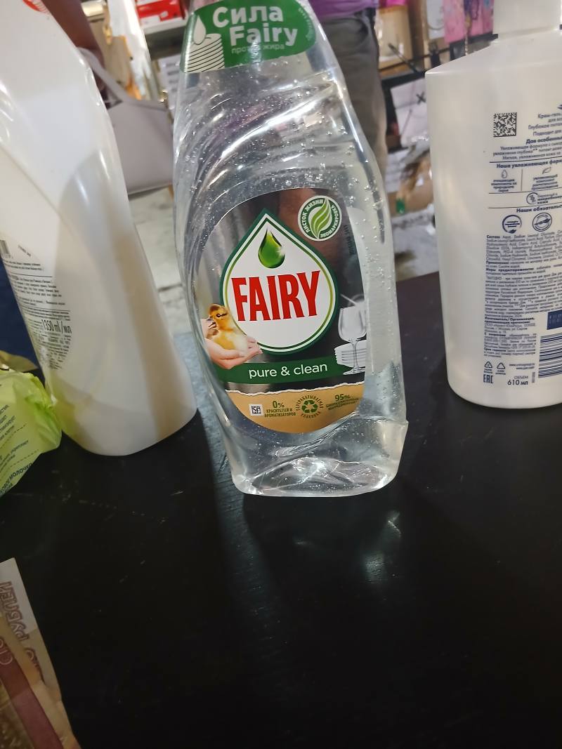 Fairy Pure & Clean средство для мытья посуды
