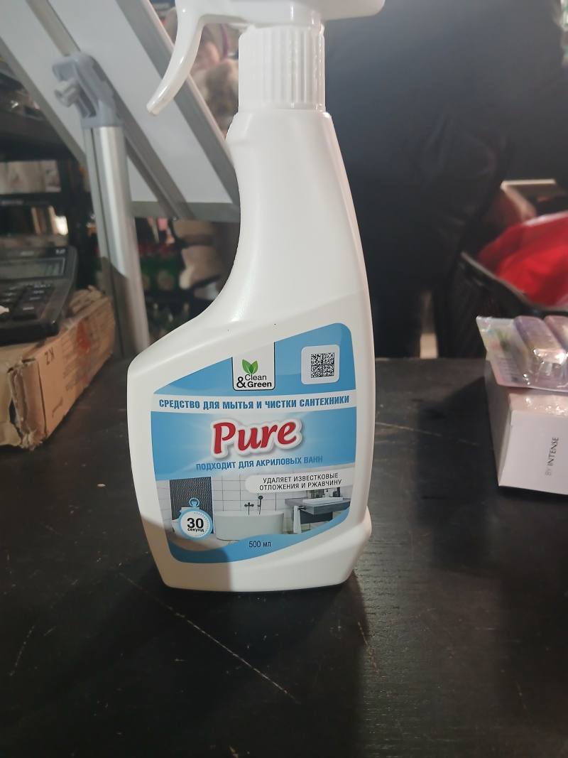 Средство для мытья и чистки сантехники Clean & Green Pure