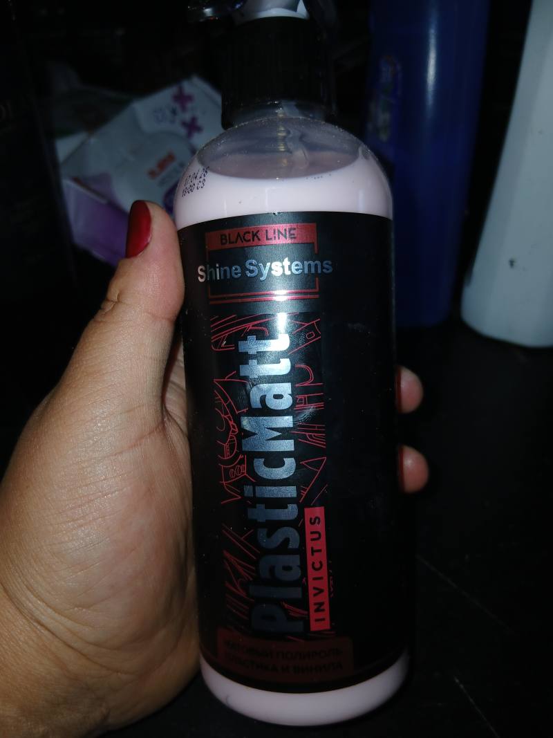 Матовый полироль пластика и винила Plastic Matt