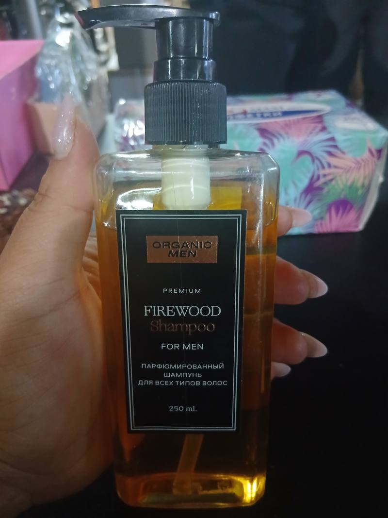 Organic Men Firewood Shampoo For Men