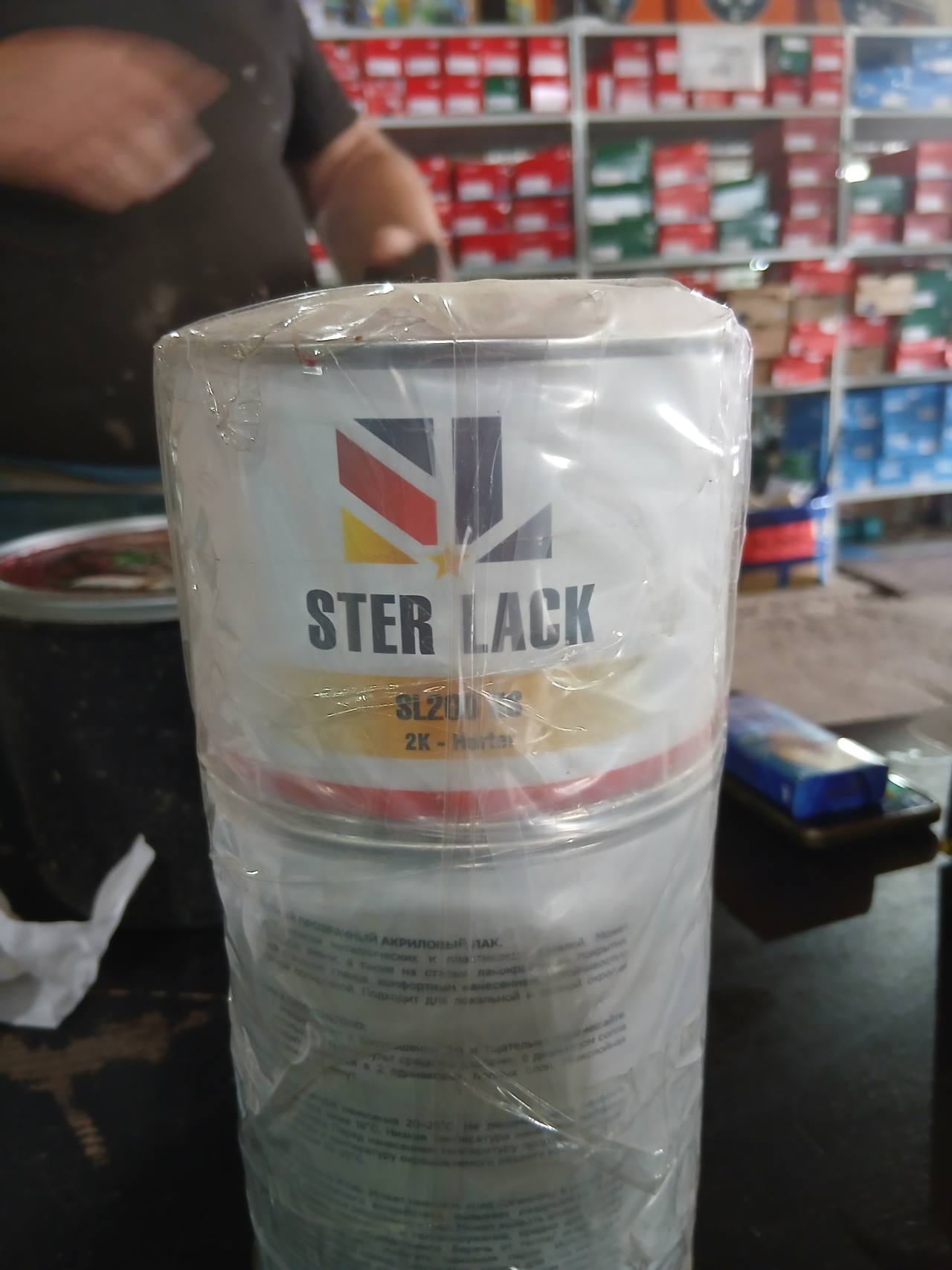 STER LACK SL200 2K-Harter прозрачный акриловый лак