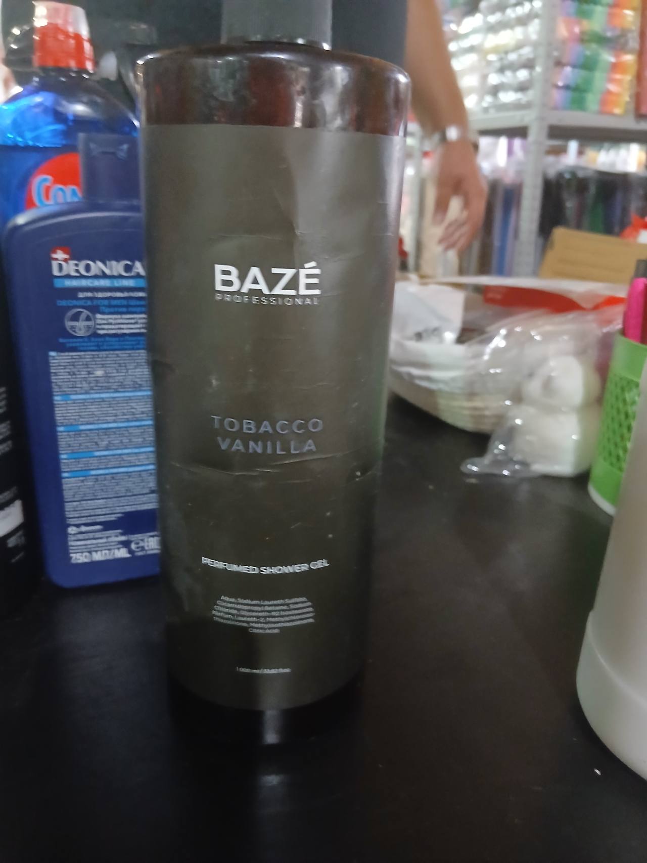 Парфюмированный гель для душа BAZE Professional Tobacco Vanilla