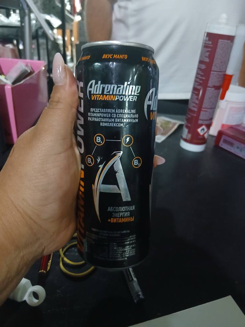 Adrenaline Vitamin Power, вкус манго