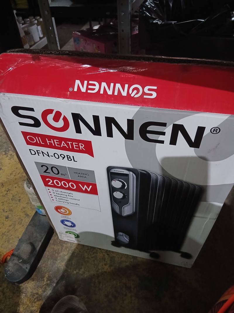 Масляный обогреватель SONNEN DFN-09BL
