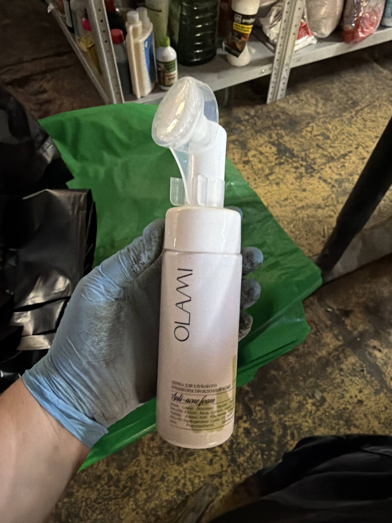 Пенка для глубокого очищения пор Anti-acne foam