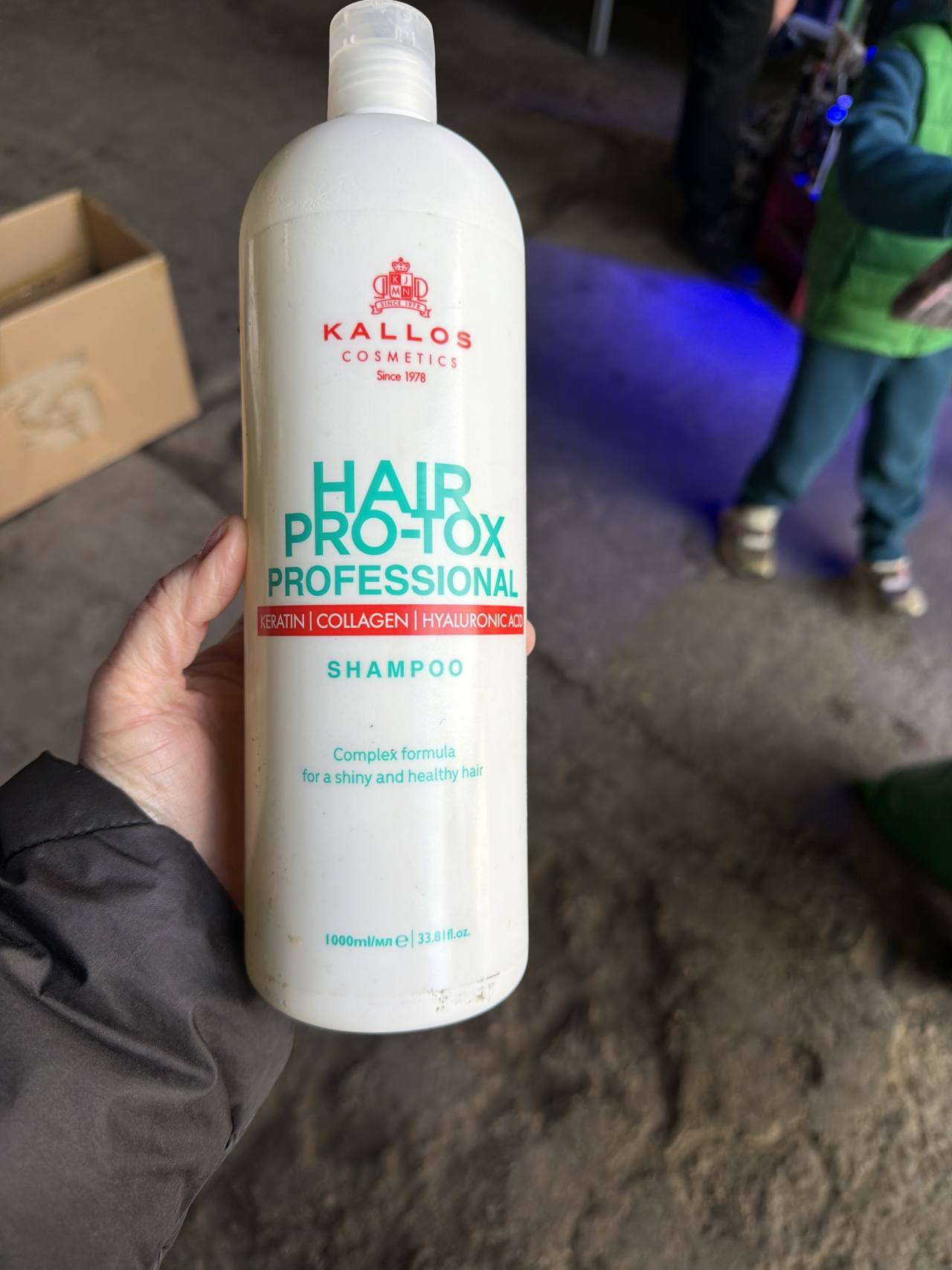 KALLOS HAIR PRO-TOX PROFESSIONAL SHAMPOO с кератином, коллагеном и гиалуроновой кислотой