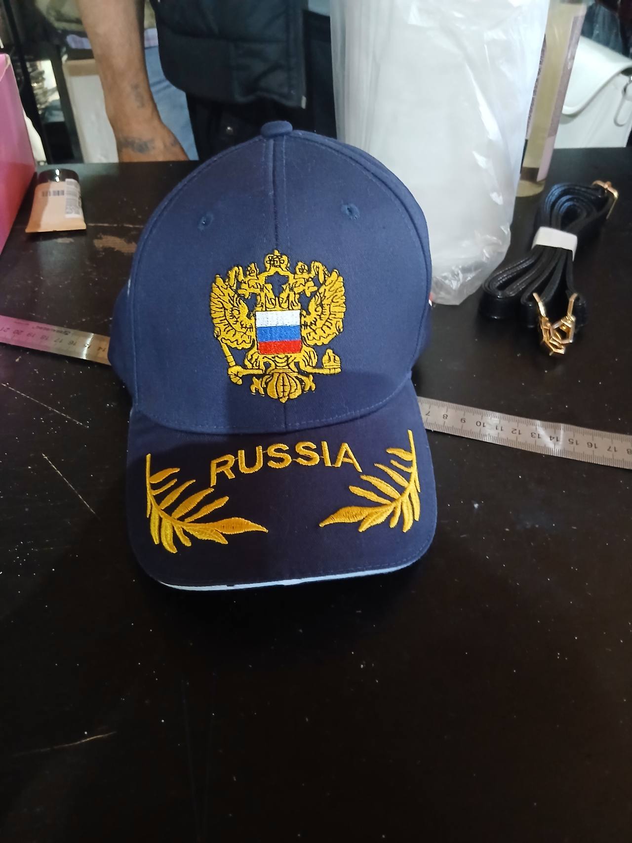 Бейсболка RUSSIA с гербом России
