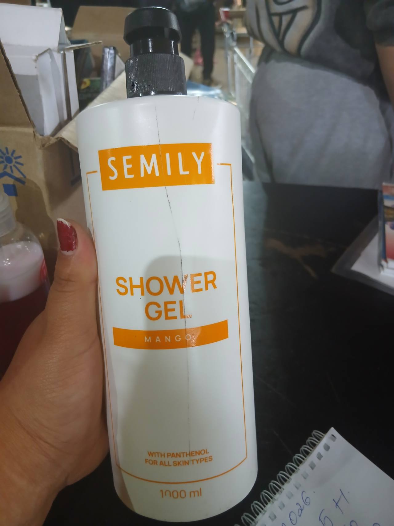 SEMILY SHOWER GEL MANGO
