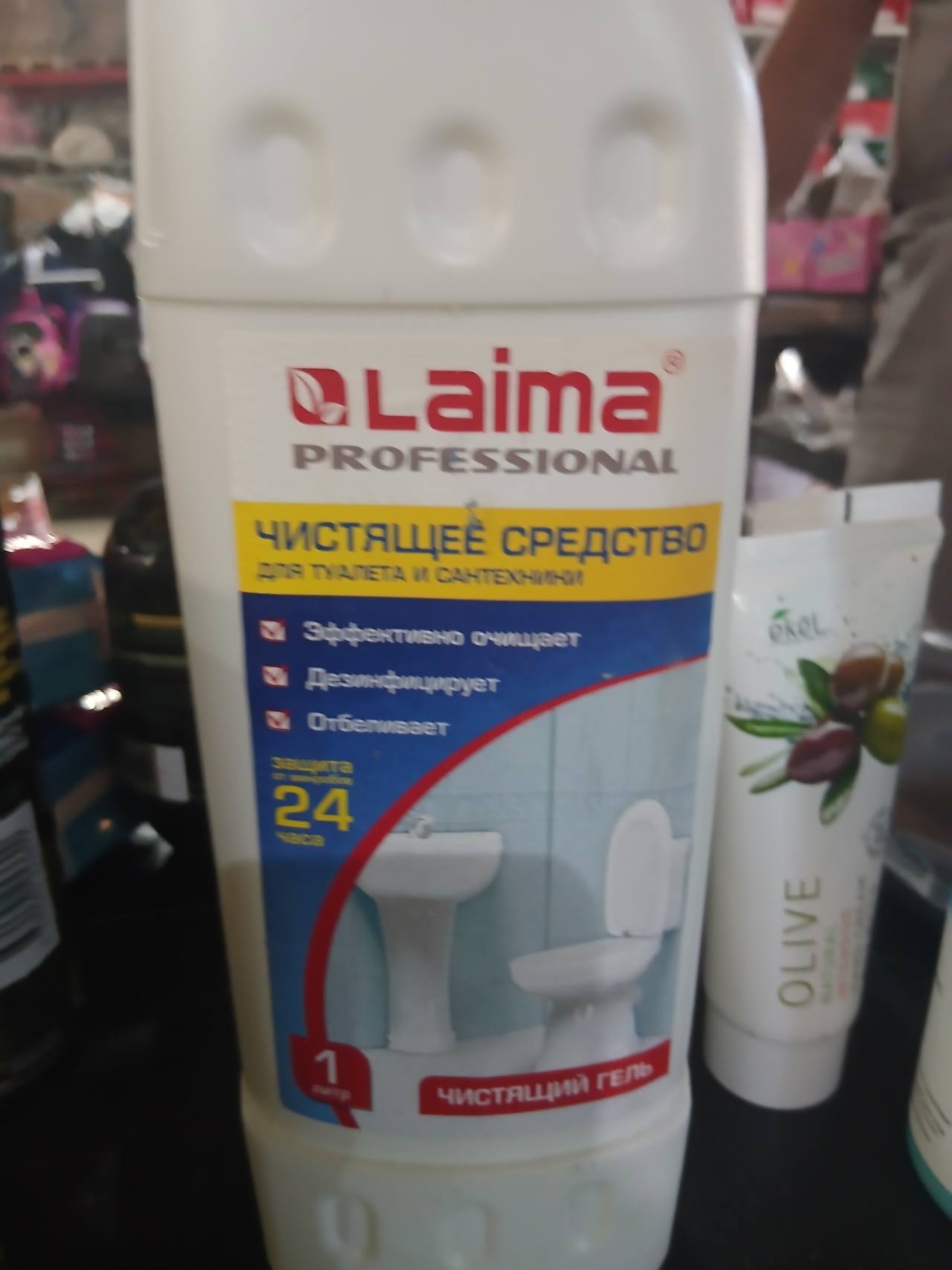 Laima PROFESSIONAL Чистящее средство для туалета и сантехники 1 литр