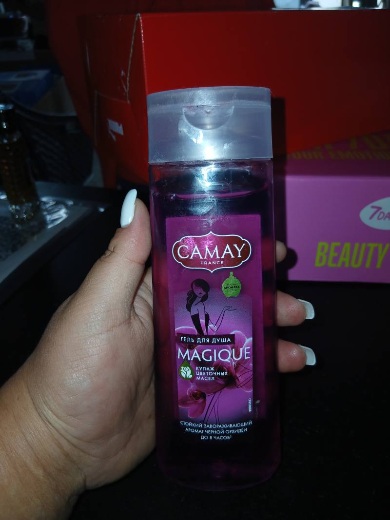 Гель для душа Camay Magique Купаж цветочных масел