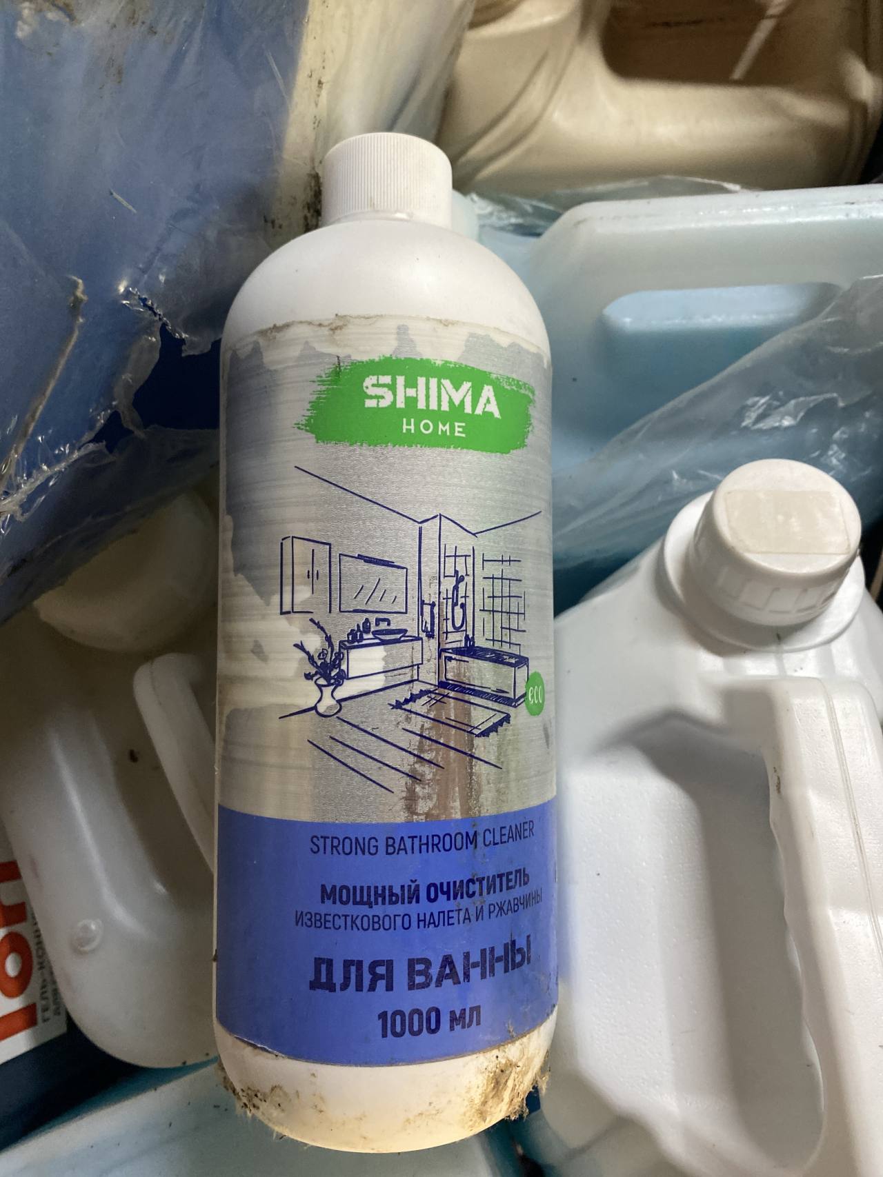 SHIMA HOME Мощный очиститель для ванной 1000 мл
