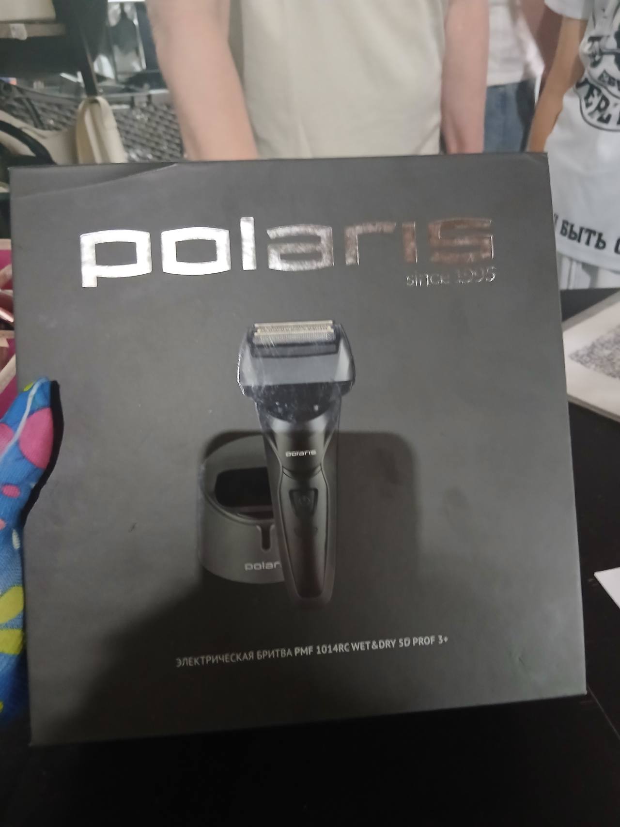 Электрическая бритва Polaris PMF 1014RC WET&DRY SD PROF 3+