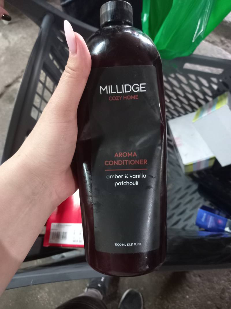MILLIDGE COZY HOME AROMA CONDITIONER amber & vanilla patchouli
