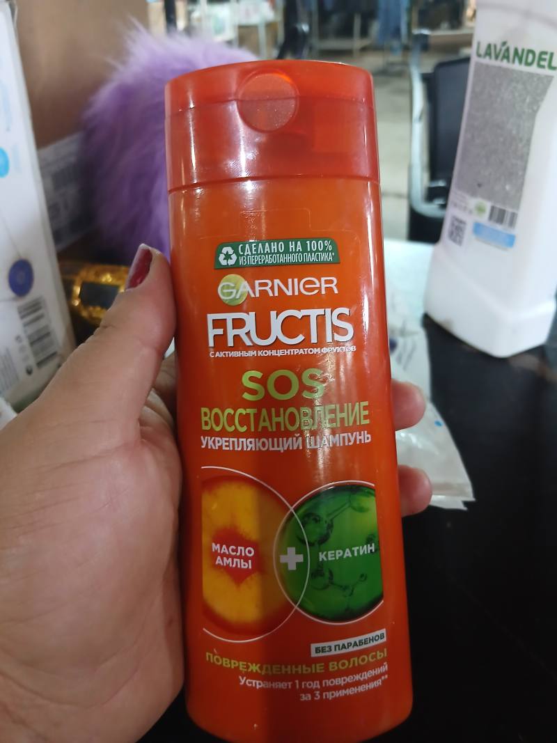 Garnier Fructis SOS Восстановление Укрепляющий шампунь