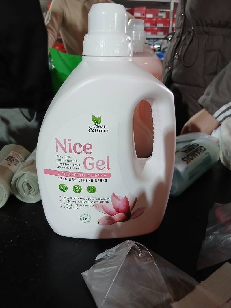 Clean & Green Nice Gel для стирки белья для шерсти и шёлка